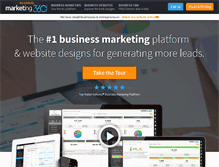 Tablet Screenshot of businessmarketing360.com